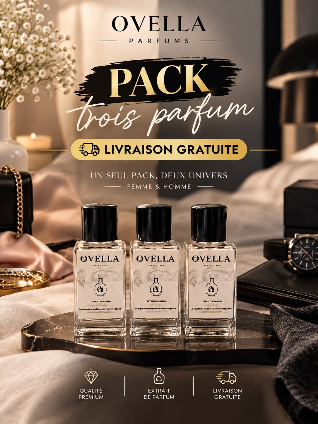 Pack 3 Parfums 🌸50ml