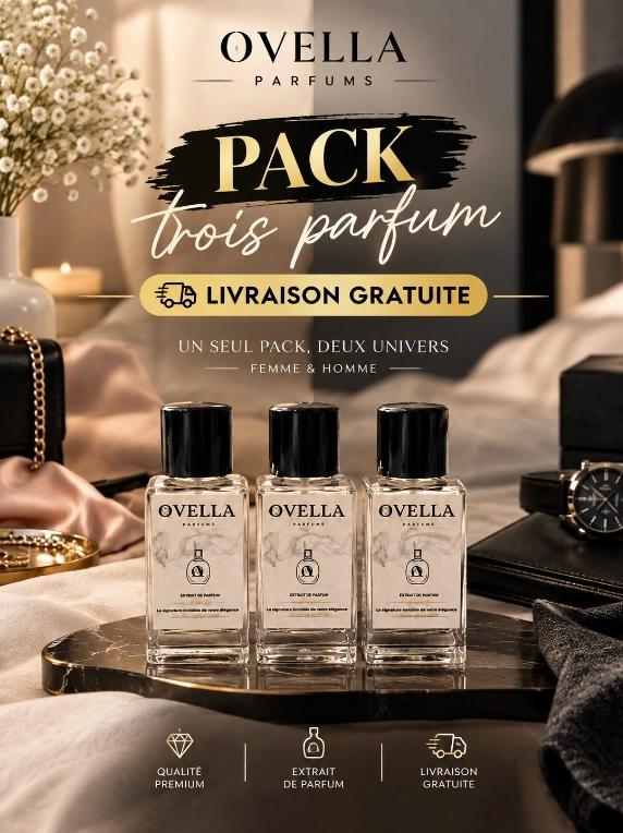 Pack 3 Parfums 🌸50ml
