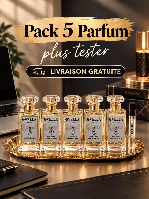 Pack Homme 5 Parfums 🌸 30ml